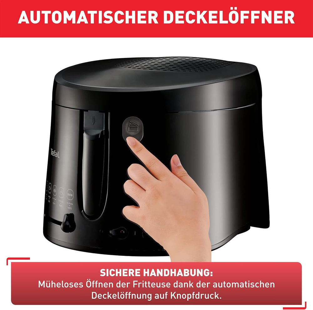Freidora Tefal Maxi, Tecnología Cool Wall, 1,2 Kg, termostato regulable Electrodomésticos Naty Shop