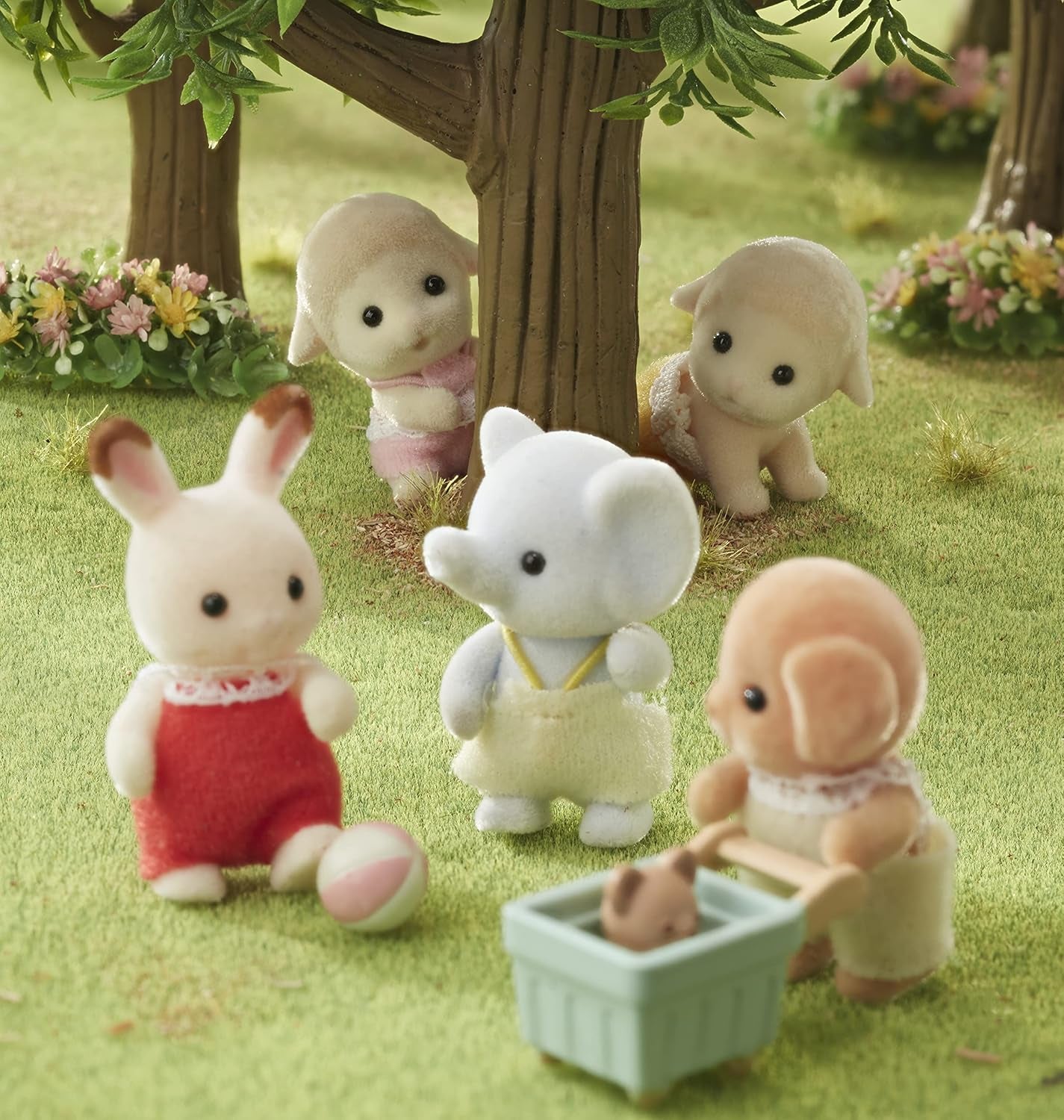 Sylvanian Families 5621 Schaf Zwillinge - Figuras para casa de muñecas