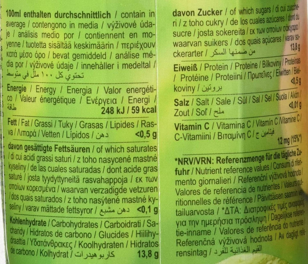 Rauch Feliz Día Mango | Bebida refinada con maracuyá | Mucha vitamina C | 6 x 1 litro, Tienda Tetra Prisma Naty