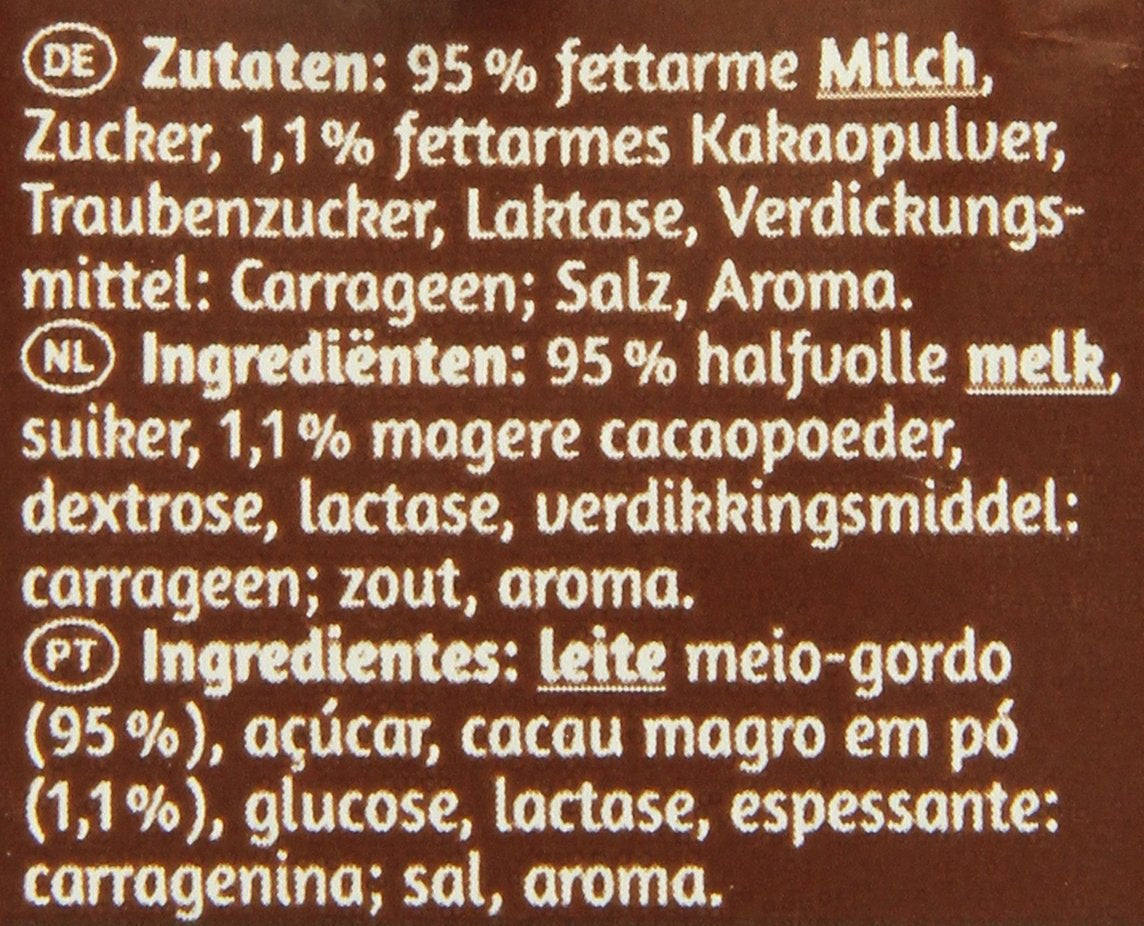 Leche chocolatada, 250 ml