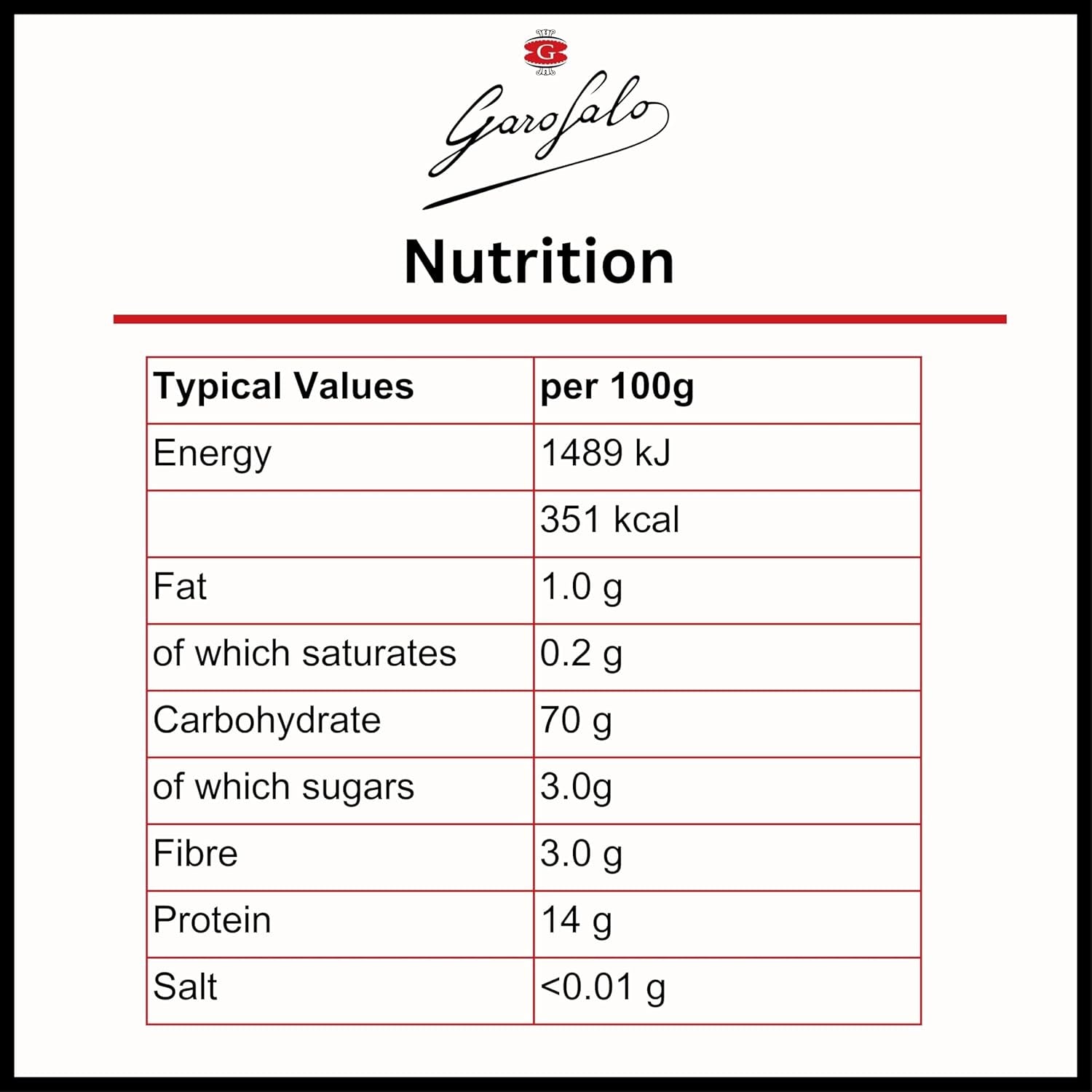 Pasta orecchiette, 500 g