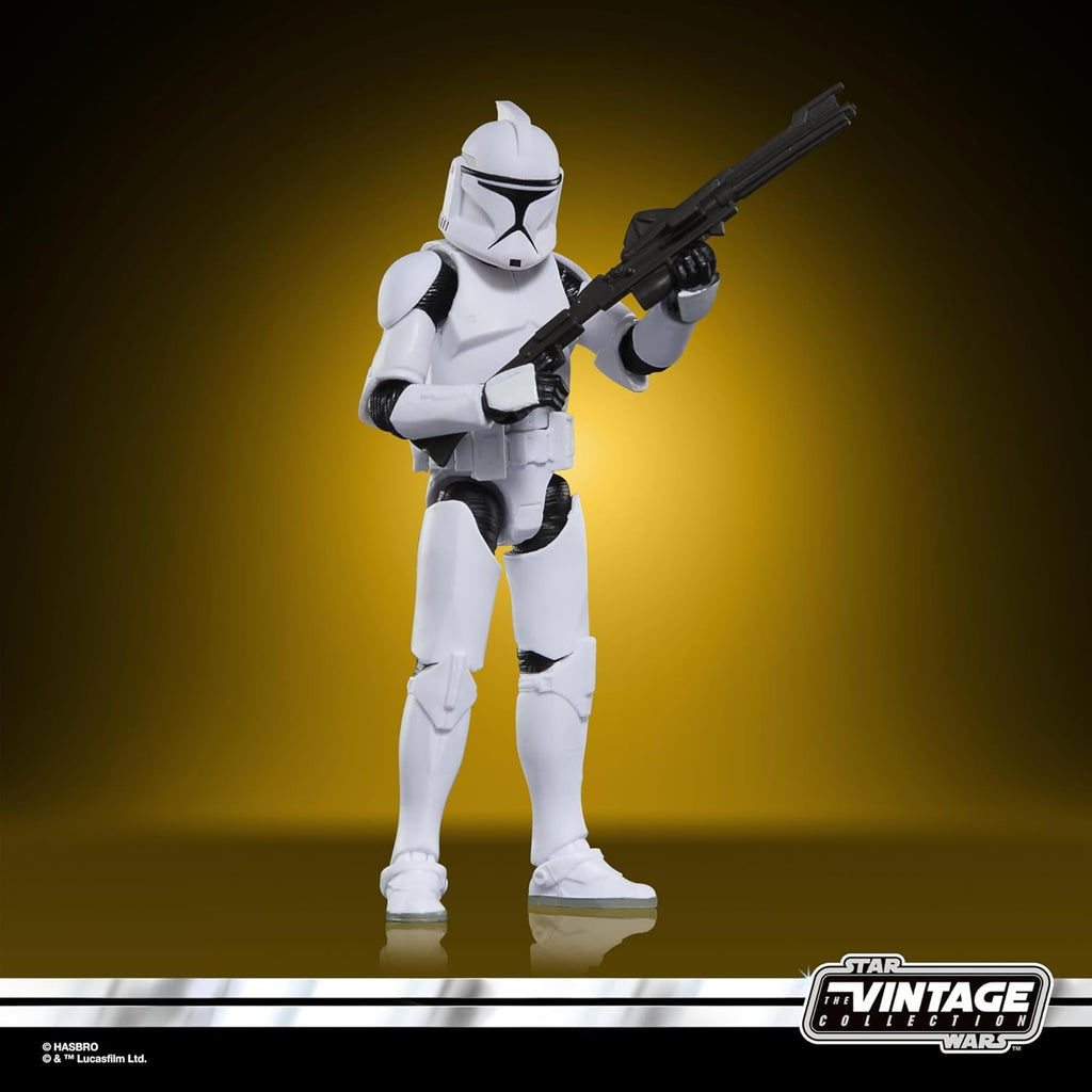 Star Wars Vintage Collection Phase I Clone Trooper Action Figure (9.5 cm) Star Wars: Atacul clonelor Action figures Naty Shop