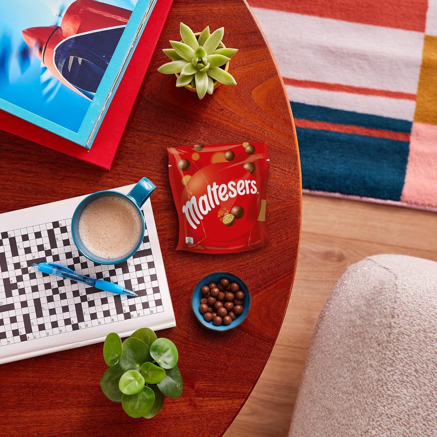 Maltesers, bolas de chocolate con un centro crujiente y ligero, aireado, snack de chocolate, 1 paquete (1 x 300 g)