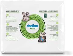 Pañal para bebé Nature, talla 6 (17-28 kg), 162 pañales