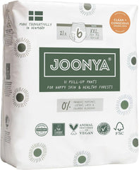 Pañales push-up, talla 6 XXL (a partir de 15 kg) - 1 bolsa con 21 piezas - Sin sustancias nocivas, ecológicos, ultraplanos, para uso nocturno - Fabricado en Dinamarca