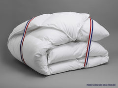 DODO 40381220 Manta Helsinki, material exterior algodón percal, relleno plumón de pato/piel, 240 Cm 220 Cm, blanco Edredones y edredones Naty Shop