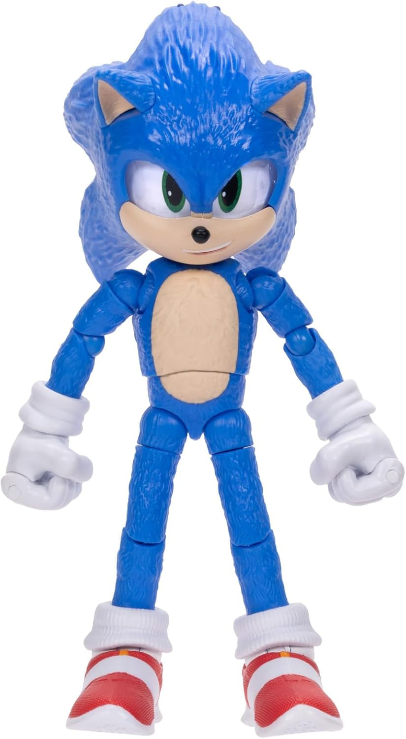 Sonic 3 Movie 12.7 Cm Shadow Figuras de acción Naty Shop Azul