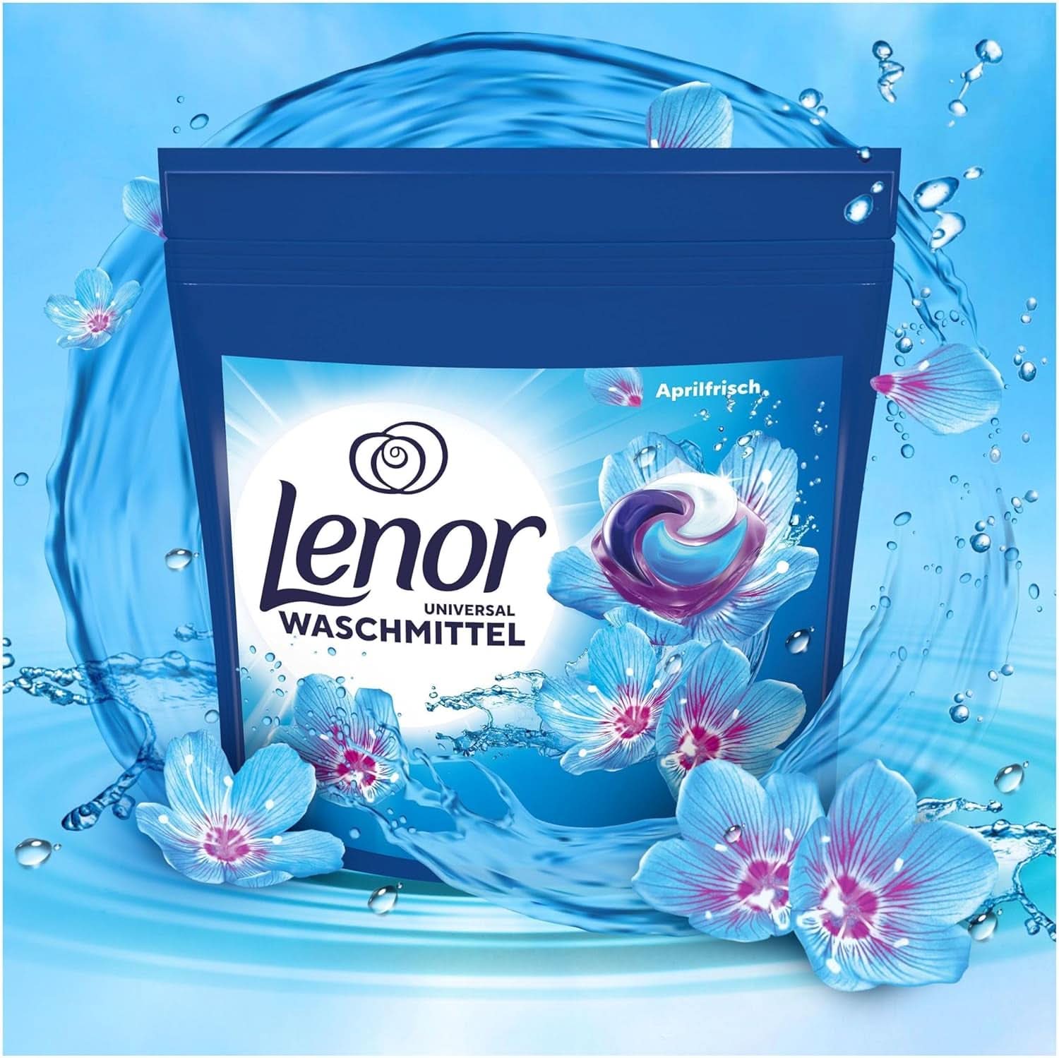 Lenor PODS Detergente todo en 1, 104 cápsulas, 3x frescura duradera y limpieza profunda incluso en lavado en frío Naty Shop