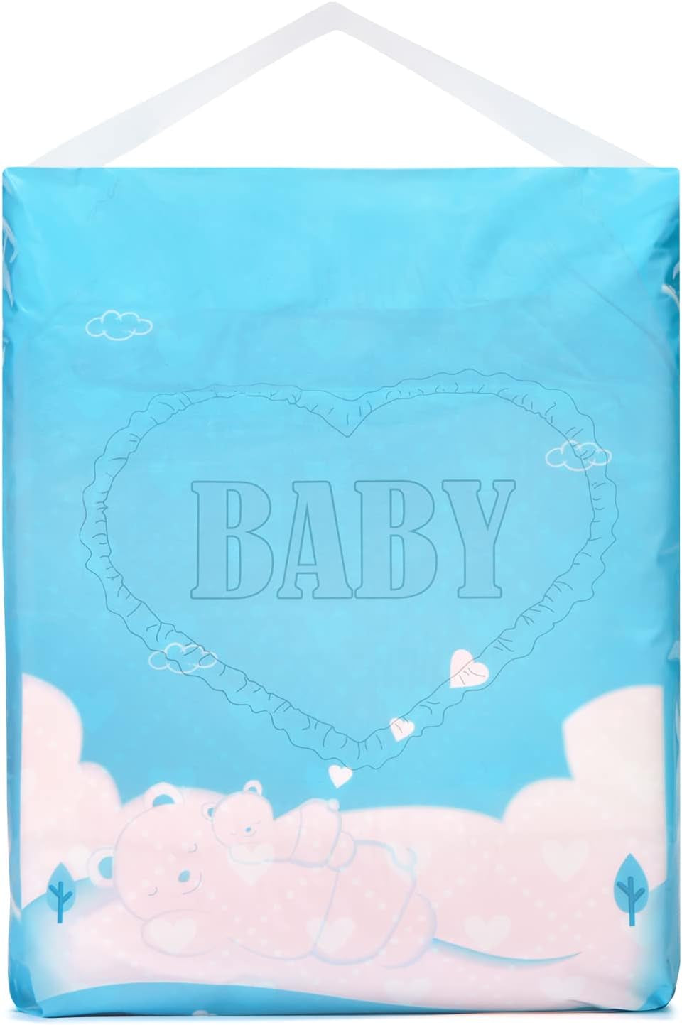 Pañales estampados para adultos, 5500-5800 ml, paquete de 2 - Blushing Baby (M)