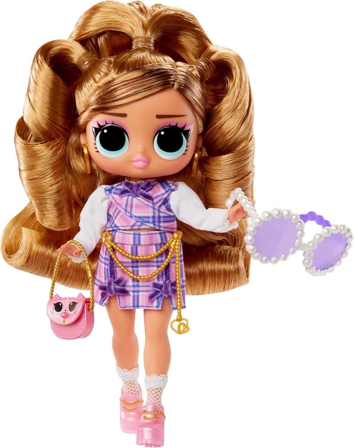 LOL Surprise! Păpușă Tweens Core - Fancy Girl - Include 1 păpușă la modă cu ținută și accesorii, 4 articole de colecție, Rose