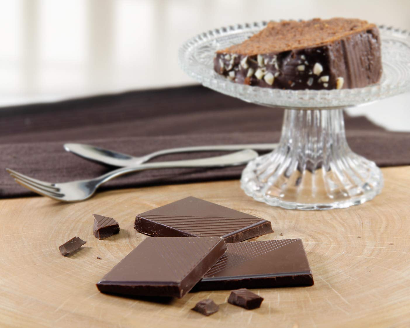 Chocolate negro Frankonia sin azúcar añadido, 80 g