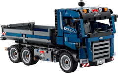 LEGO Technic Camión volquete de juguete con volante y camión volquete móvil - vehículo de construcción azul - idea de regalo para cumpleaños o días festivos - juego de construcción para niños y niñas a partir de 9 años 42203 Juegos de construcción Besuche den LEGO-Store