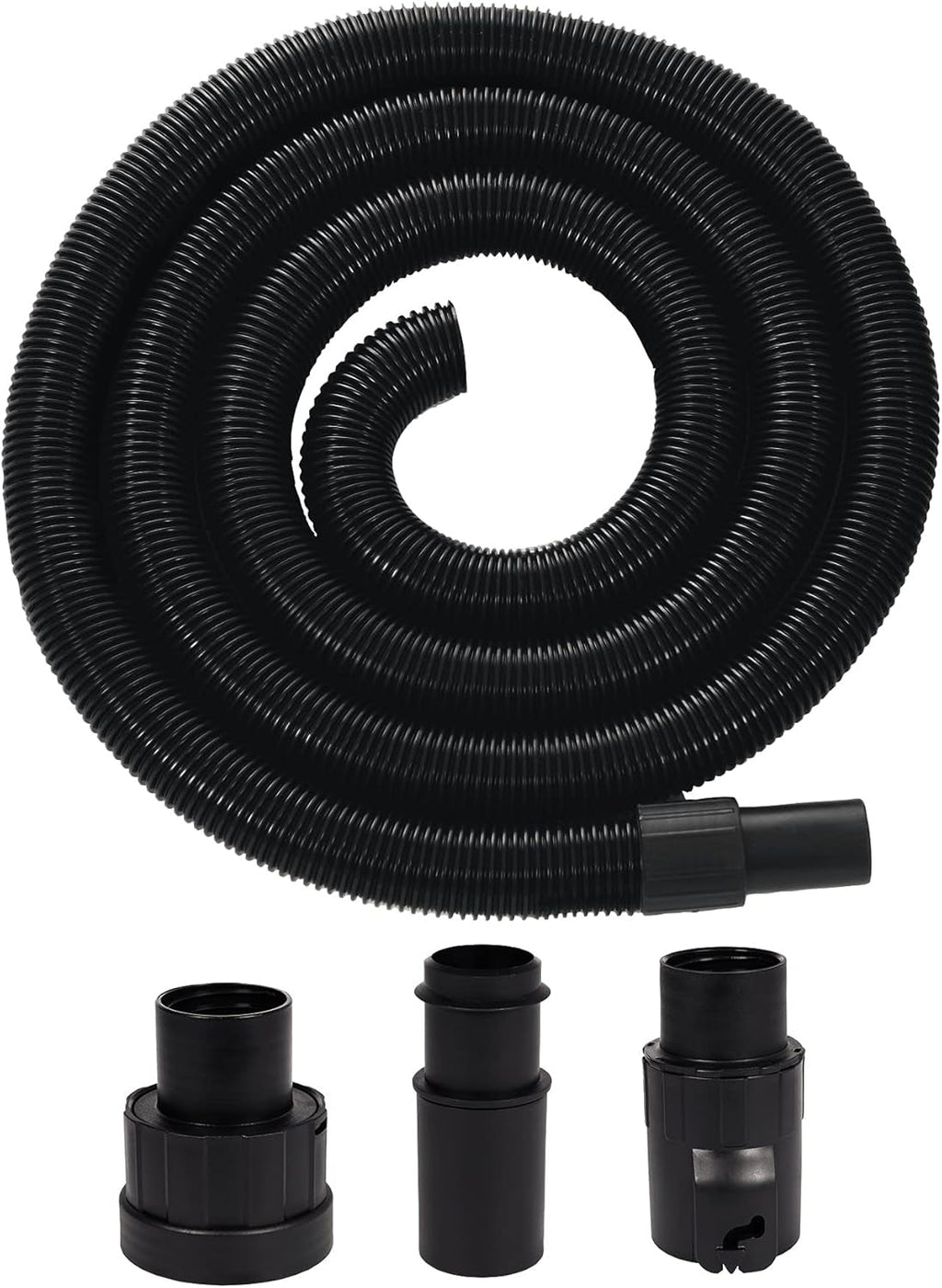 Furtun de aspirare original Einhell pentru aspiratoare umede/uscate (lungime 3 m, incl. adaptor de conectare pentru toate aspiratoarele umede/uscate Einhell, fabricat din plastic dur)