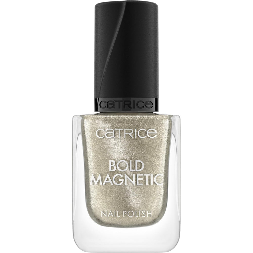 Esmalte de uñas magnético Catrice Bold, núm. 030, dorado, metálico, vegano, sin microplásticos, sin fragancia, sin parabenos, 1 paquete (10,5 ml)