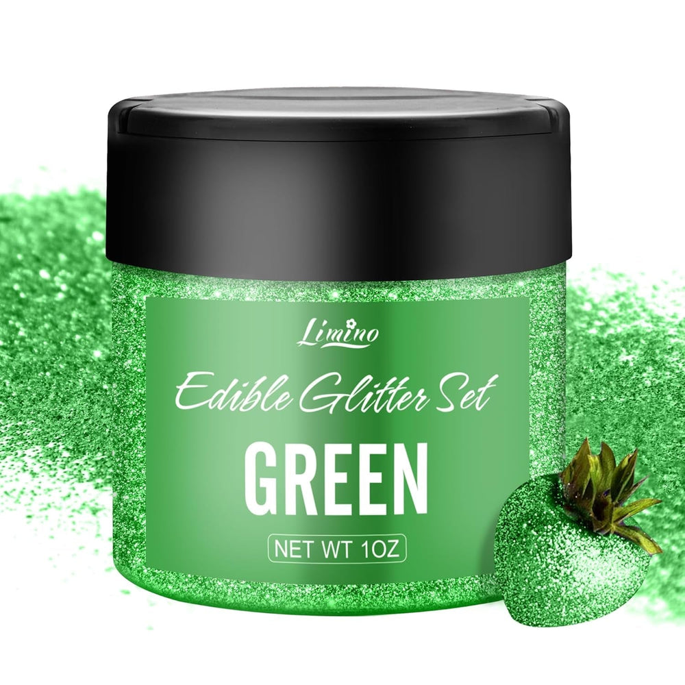 Sclipici comestibil - 4 culori pudră cu sclipici comestibilă, praf cu sclipici în sticlă cu spray pentru băuturi, prăjituri, alimente - pudră cu sclipici metalic, colorant alimentar pentru cocktailuri, fondant, fursecuri, vin