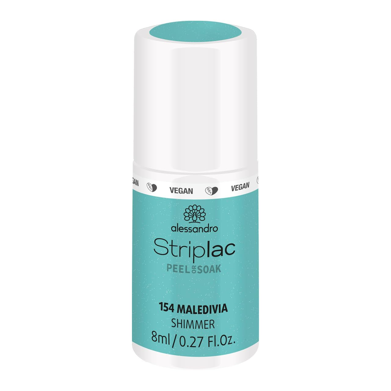 Esmalte de uñas UV alessandro Striplac Lavender Lemonade – Delicado y duradero – Fácil eliminación gracias a la tecnología de eliminación – Vegano y libre de crueldad animal – 8 ml