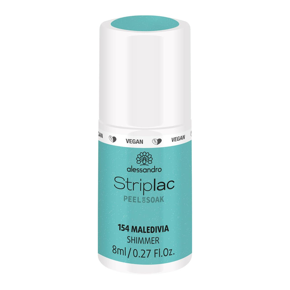 Esmalte de uñas UV alessandro Striplac Lavender Lemonade – Delicado y duradero – Fácil eliminación gracias a la tecnología de eliminación – Vegano y libre de crueldad animal – 8 ml