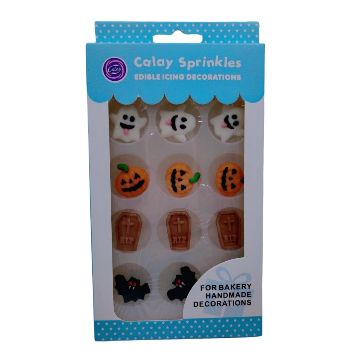 Adornos comestibles, caramelos y chispitas, para Halloween, 100 gramos Sprinkles Naty Shop Halloween Serie 1