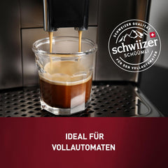 Schwiizer Schüümli Crema, boabe de cafea 100% Arabica, aromate și corpolente, ideale pentru espressoare automate, tărie 3/5, prăjire medie, Rainforest Alliance, 1kg
