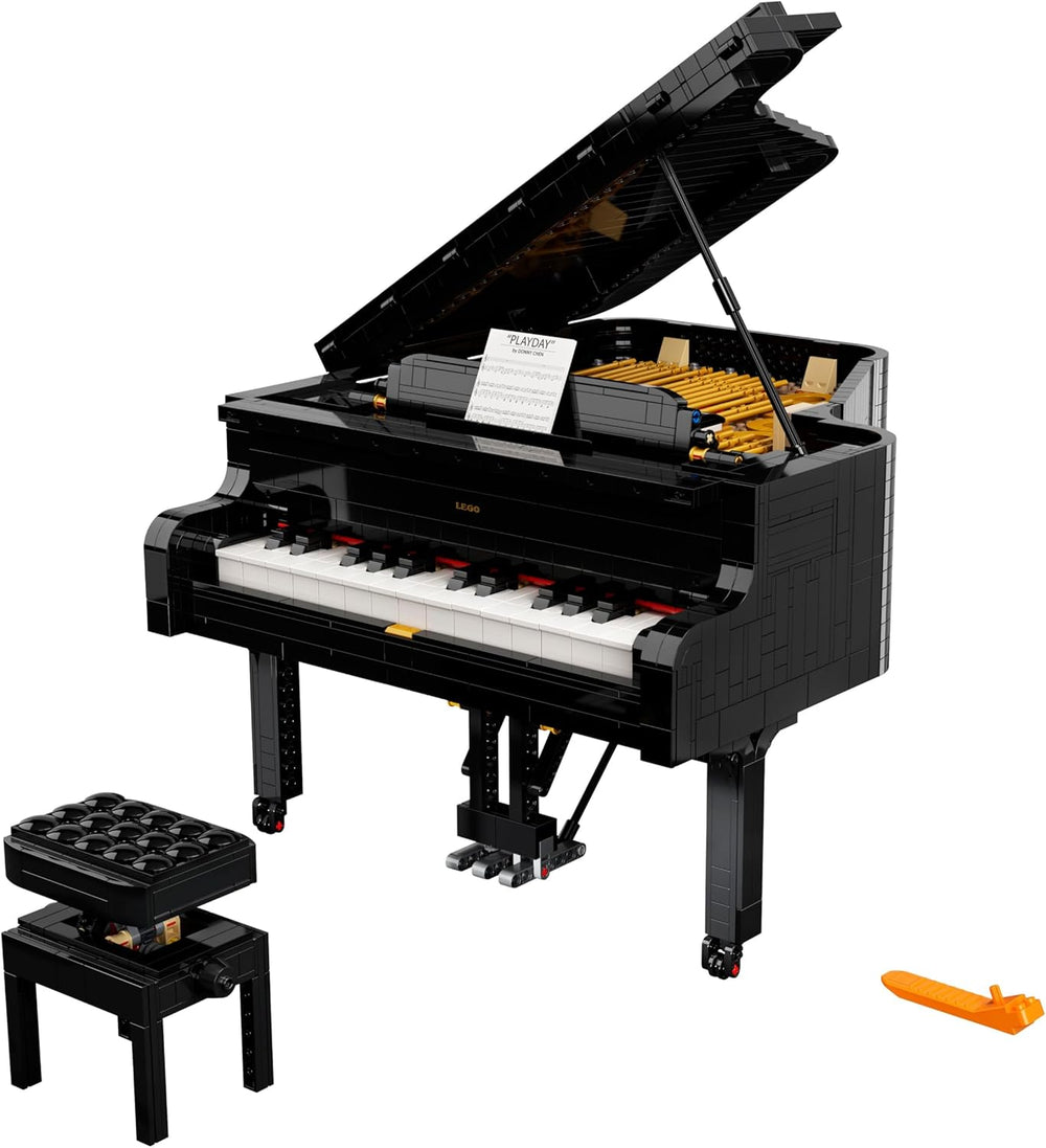 Ala de conciertos LEGO Ideas (21323); Bauset; Ihr eigener Konzertflügel; peajes Modellbauprojekt estimado Pianisten, Musiker, Musikliebhaber oder Bastler (3.662 Teile)