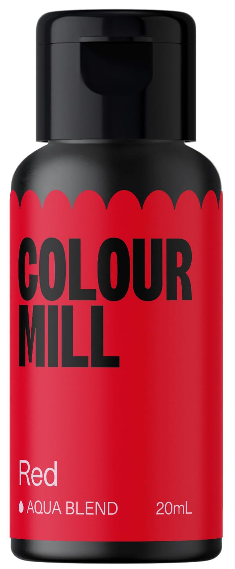 Colorant alimentar pe bază de apă Colour Mill Aqua Blend Burgundy - Foarte intens, concentrat, vegan - 20 ml