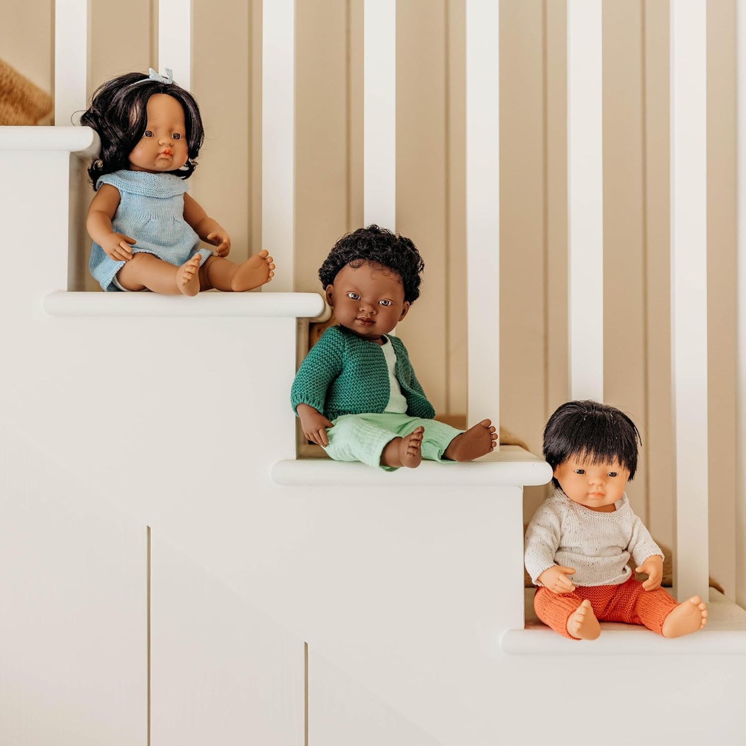 Miniland Babypuppe asiatischer Junge 38cm-31055