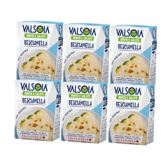 Acondicionador bechamel, Bechamel sin lactosa, Versátil en la cocina, Ideal para veganos y vegetarianos, 6 x 200 ml