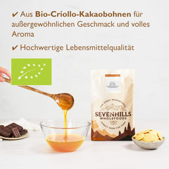 Sevenhills Wholefoods Kakaobutter Bio 200g, Reind Natürlich, Calidad Premium
