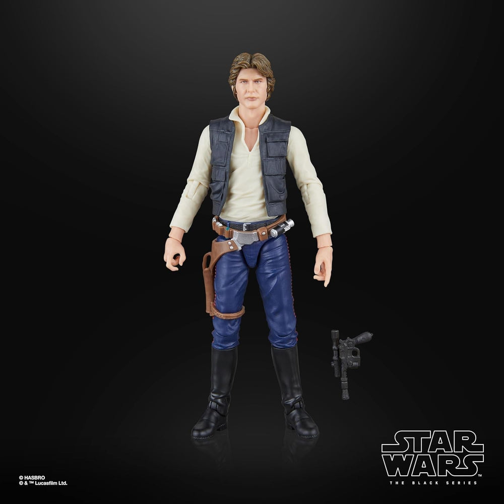 Star Wars The Black Series Han Solo, Star Wars: Una Esperanza Figura de acción coleccionable premium (15 cm) Figuras de acción Naty Shop