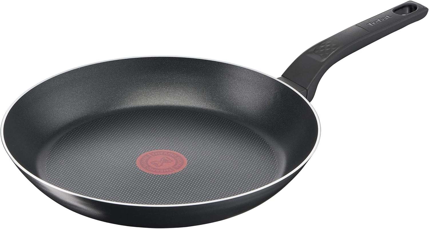 Tefal Easy Cook & Clean, revestimiento antiadherente, indicador de temperatura, no recomendado para inducción Ollas y sartenes Naty Shop Sartén 32 Cm