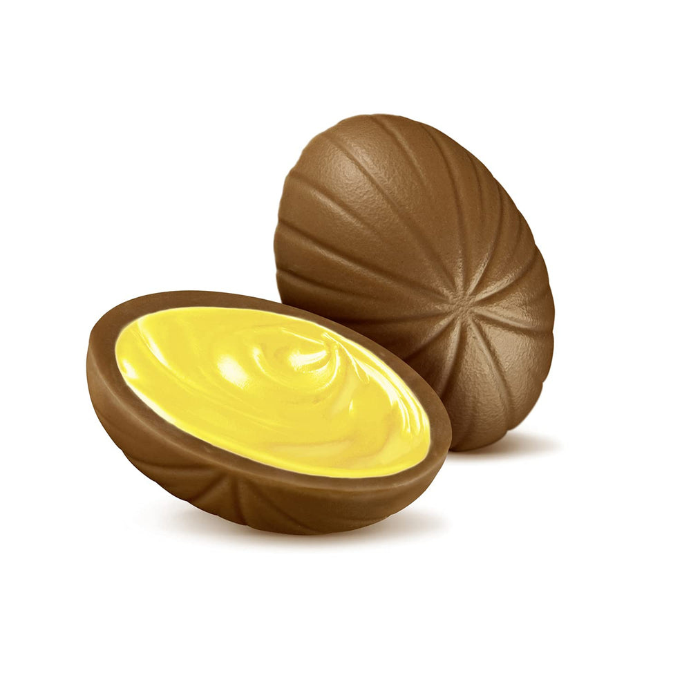 RCP Verpoorten Minis, Trufas de ponche de huevo, chocolate con leche alpino, relleno líquido, contiene alcohol, gran regalo, 110 g (paquete de 2)