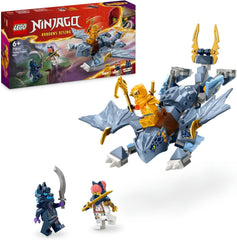 LEGO NINJAGO Riyu El Dragón Bebé, Dragón de Juguete con 3 Minifiguras, Juguete Ninja para Construir para Niños y Niñas de 6 Años, Regalo Repleto de Acción para Niños 71810 Juegos de Construcción Besuche den LEGO-Store Singur