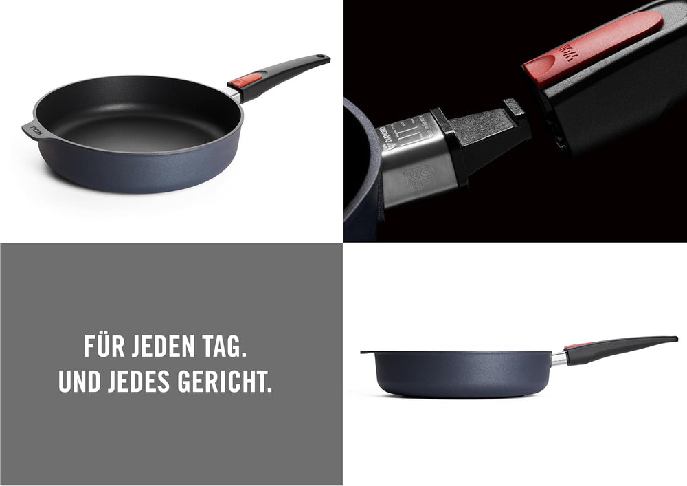 Sartén Woll Diamond Lite con borde alto - Ollas y sartenes inducción Naty Shop