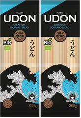 Fideos de trigo orgánicos Allgroo, Udon, CN-BIO-154-1 x 300 g