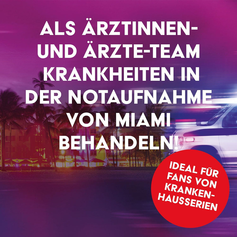 KOSMOS 684426 Medical Mysteries - Juego de mesa RPG cooperativo médico de Miami Medical Crime Files para mayores de 16 años