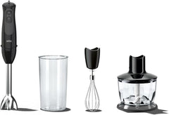 Braun MQ 3135 BK Batidora de pie, 900 W, 750 W, Schwarz Madre e Hijo Naty Shop