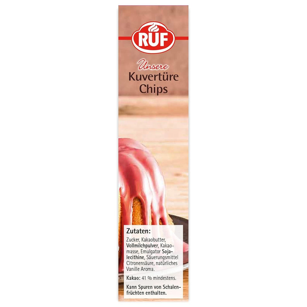 Cobertura RUF Chips Rubí, 100 gramos Esmaltes y Decoración Naty Shop
