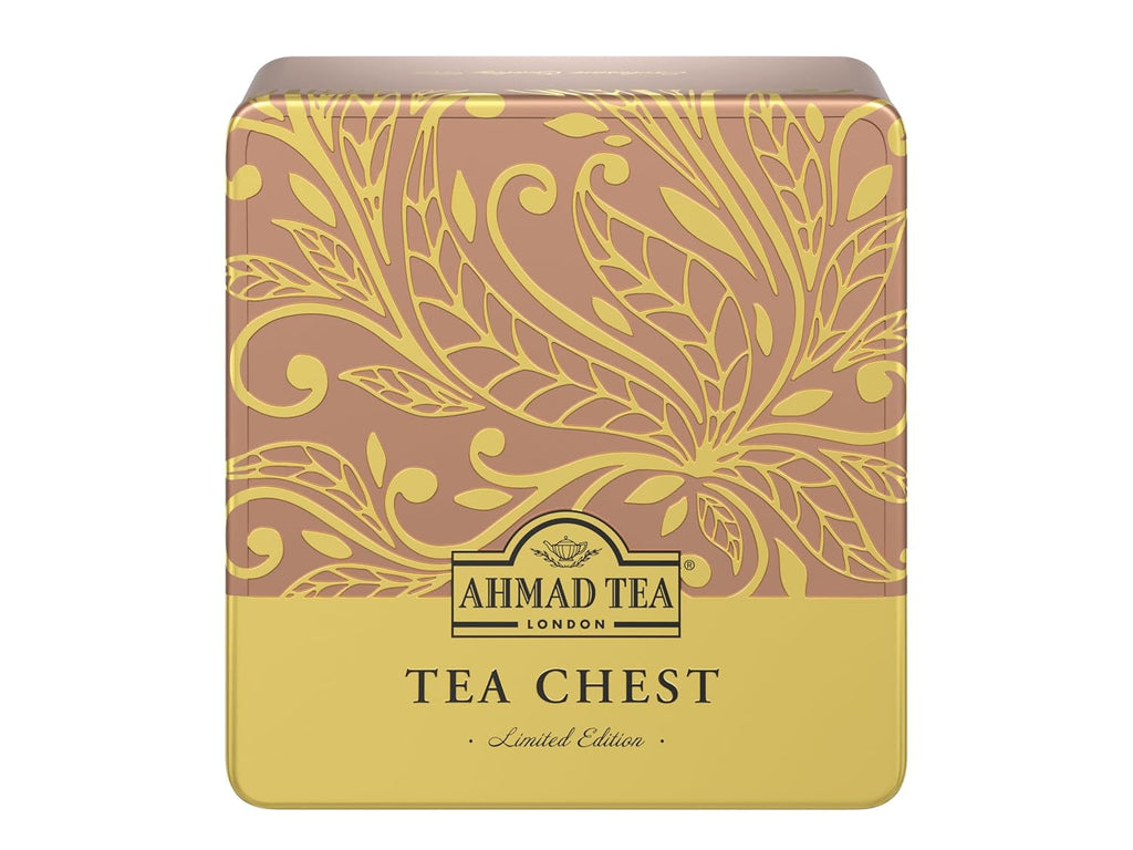 Ahmad Tea - Twelve Teas - Sortiment de 12 sortimente de ceai negru și ceai verde cu diferite arome - 60 pliculețe de ceai ambalate individual, sigilate pentru păstrarea aromelor, cu panglică, 120 g ceai