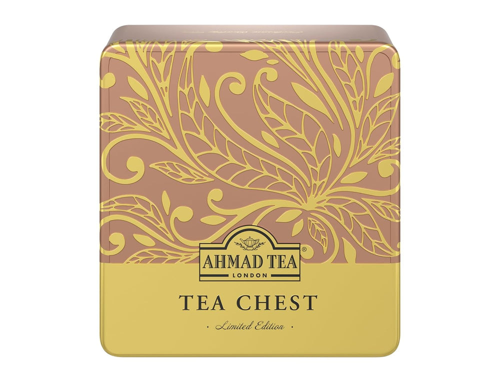 Ahmad Tea - Twelve Teas - Sortiment de 12 sortimente de ceai negru și ceai verde cu diferite arome - 60 pliculețe de ceai ambalate individual, sigilate pentru păstrarea aromelor, cu panglică, 120 g ceai
