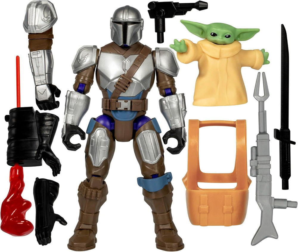 Star Wars Mixmashers Stormtrooper Figuras de acción y accesorios personalizables para mezclar y combinar Figuras de acción Naty Shop Mandalorian