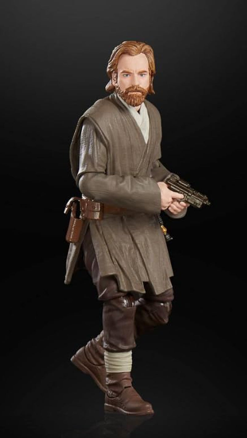 star wars hasbro star warblack series obi-wan kenobi (jabiim), figura de acción grande de 15 cm obi-wan kenobi, multi, f7098 figuras de acción naty shop
