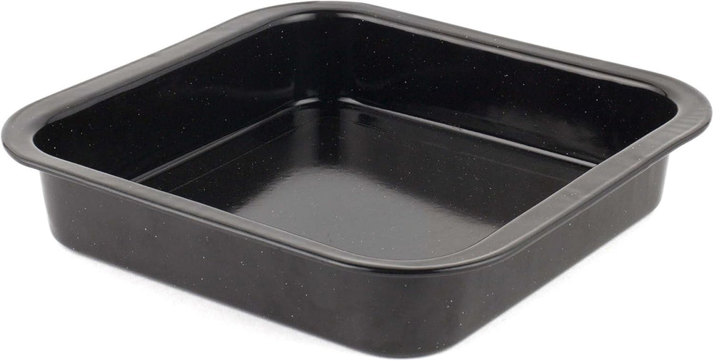 Russell Hobbs CW9161 Romano 34Cm Esmalte Brasero - Mit Gitter, Rechteckige Auflaufform Mit Rost, Spülmaschinenfest Ofenform, Grill Auflaufform, Bratform Für Backofen Ofenbeständig Bis 230 Grados Moldes y bandejas para hornear Naty Shop 26Cm Quadratischer Bräter