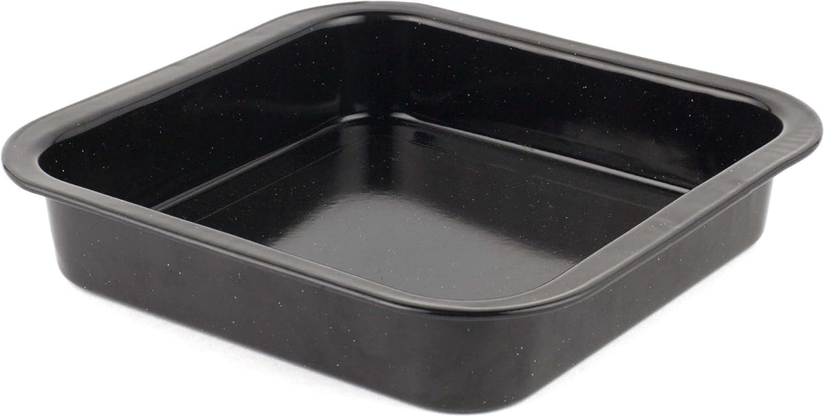 Russell Hobbs CW9161 Romano 34Cm Esmalte Brasero - Mit Gitter, Rechteckige Auflaufform Mit Rost, Spülmaschinenfest Ofenform, Grill Auflaufform, Bratform Für Backofen Ofenbeständig Bis 230 Grados Moldes y bandejas para hornear Naty Shop 26Cm Quadratischer Bräter