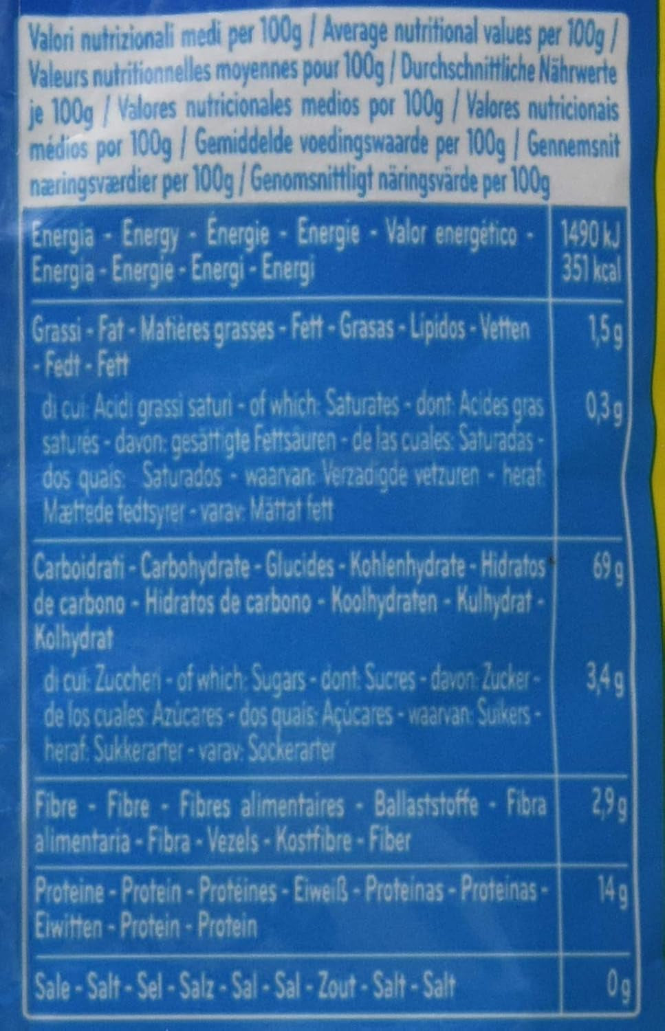 Conchiglie Rigate, 500 g (paquete de 1)