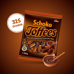 Caramelos de chocolate - 3 x 325g - Caramelo de chocolate con glaseado de chocolate amargo (30%)