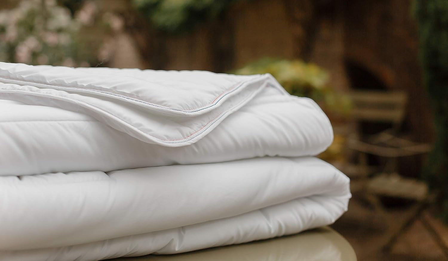 COLAS NORMAND - Edredón Ecológico - Cálido - 240 X 220 Cm - Sobre y relleno de botellas recicladas - Suave, sedoso y confortable - Esmerada fabricación Edredones y edredones Naty Shop