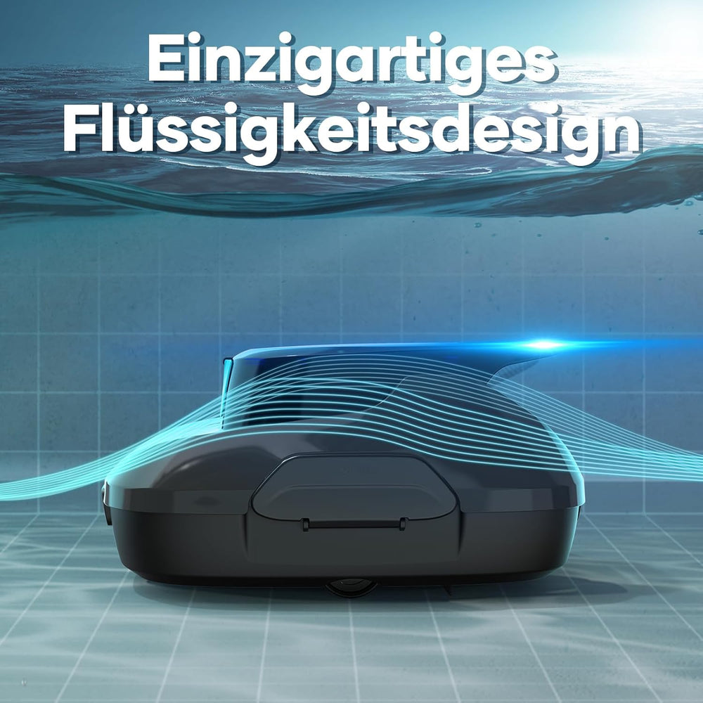 AIPER Scuba SE Robot de Piscina, Limpiafondos Inalámbrico con Batería, Tiempo de Limpieza de 90 Minutos, Limpieza Automática con Función de Autoaparcamiento, Limpiafondos Ligero, Ideal para Piscinas de Fondo Plano