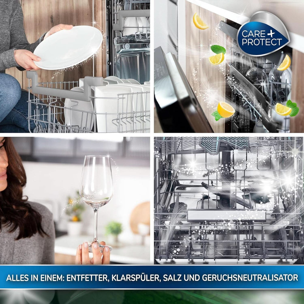 CARE+PROTECT - Gel ecológico para lavavajillas, hipoalergénico, 650 ml Naty Shop