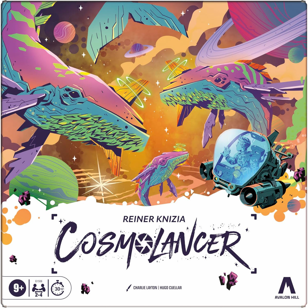 Cosmolancer, un juego de mesa estratégico de Reiner Knizia