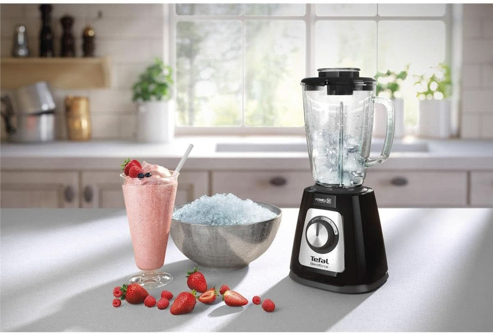 Tefal BL435831 BL4358 Standmixer, Glas, 1.75 Liters, Schwarz Bucatarie Naty Shop